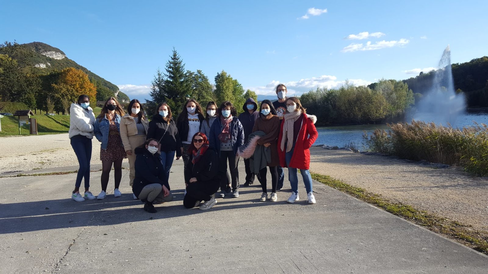 Les stagiaires CAP AEPE en action pour ZYGOMATIC