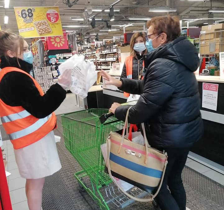 Les BAC PRO SAPAT en action solidaire avec la Banque Alimentaire