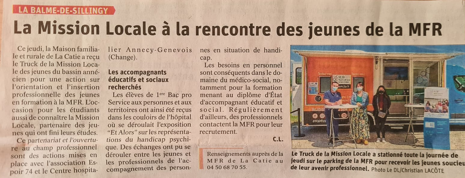 On parle de nous dans la Presse !