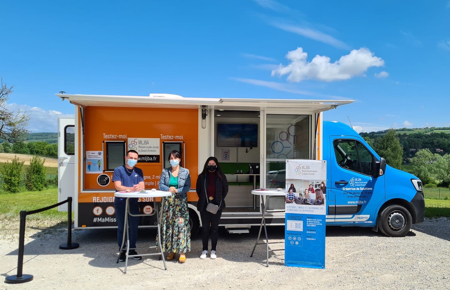 Le Truck de la Mission Locale à la MFR !