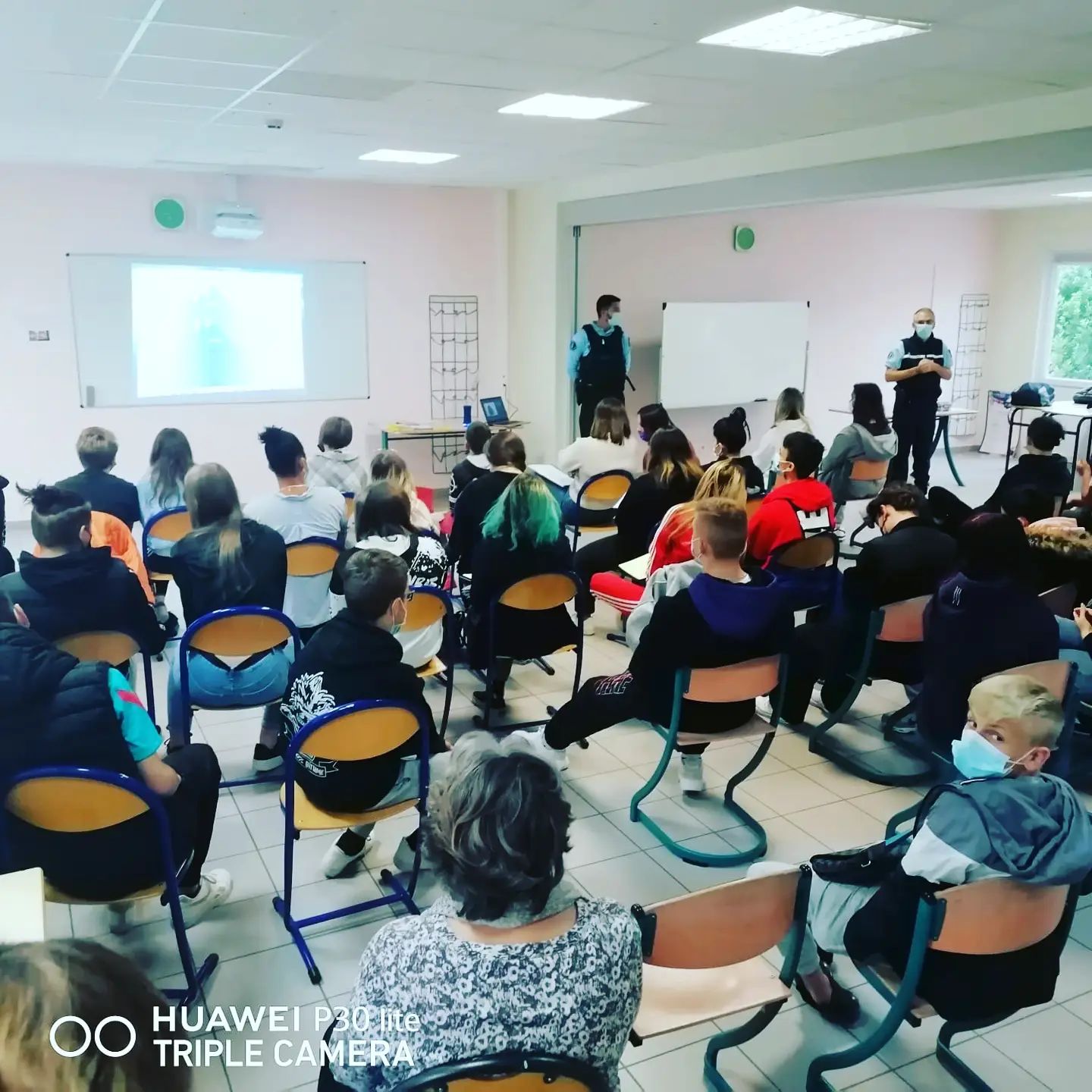 Intervention de la gendarmerie sur le harcèlement