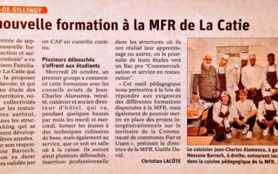 Une nouvelle formation à la MFR