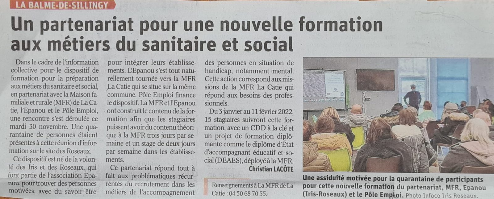 On parle de nous…